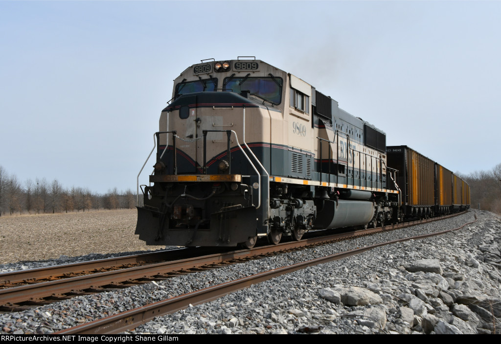 BNSF 9809 Dpu